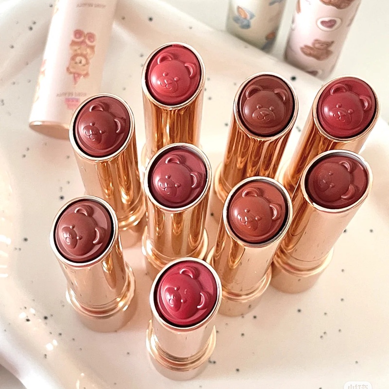 Son Thỏi ATORS Son Dưỡng Có Màu Little Bear Lipstick