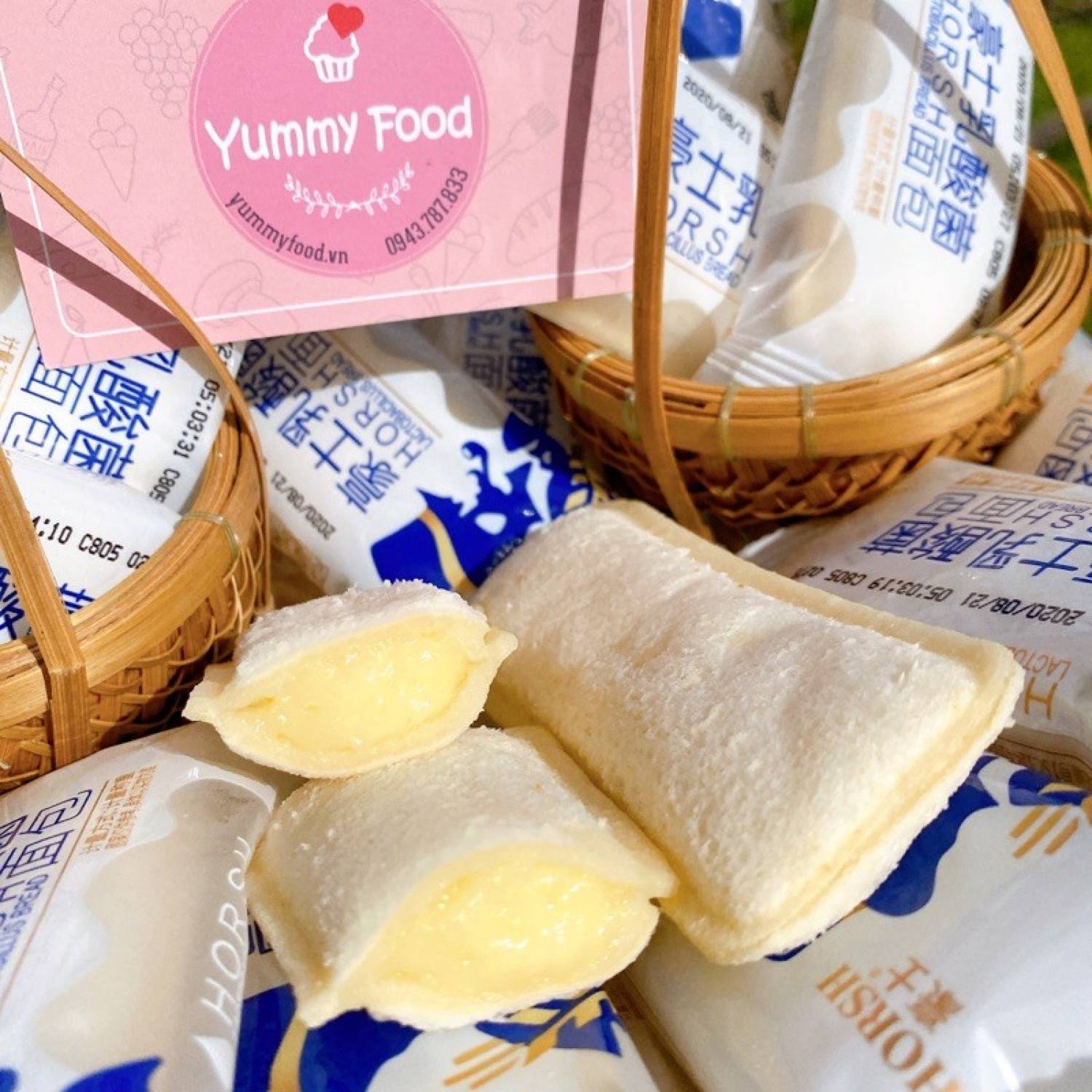 Combo 1kg Bánh Sữa Chua Horsh ĐL Date Mới