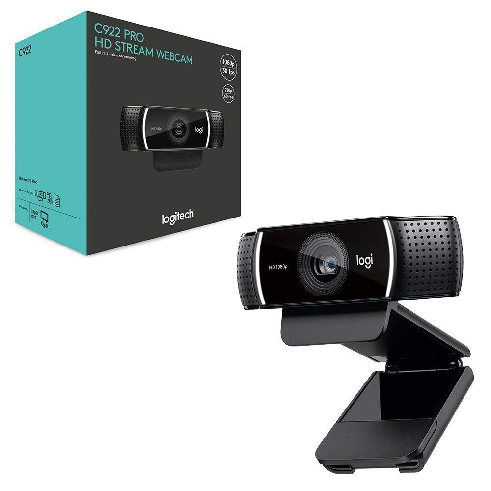 Webcam Logitech C922  PRO - Hàng Chính Hãng