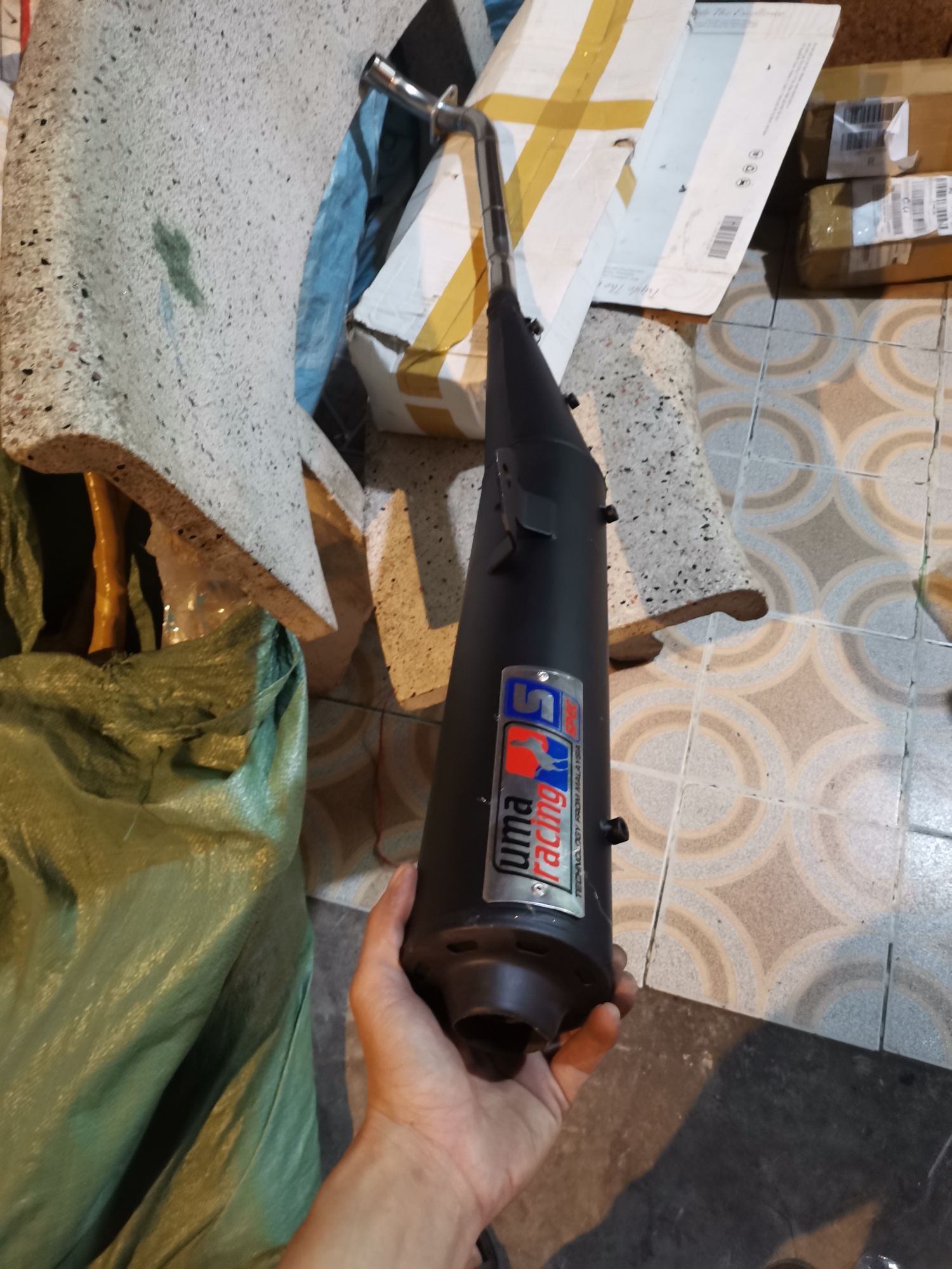 pô uma sirius rc móc (chưa bao gồm che pô)