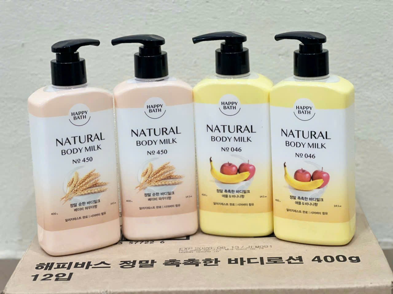 SỮA DƯỠNG THỂ HAPPY BATH BODY HÀN QUỐC 400ML