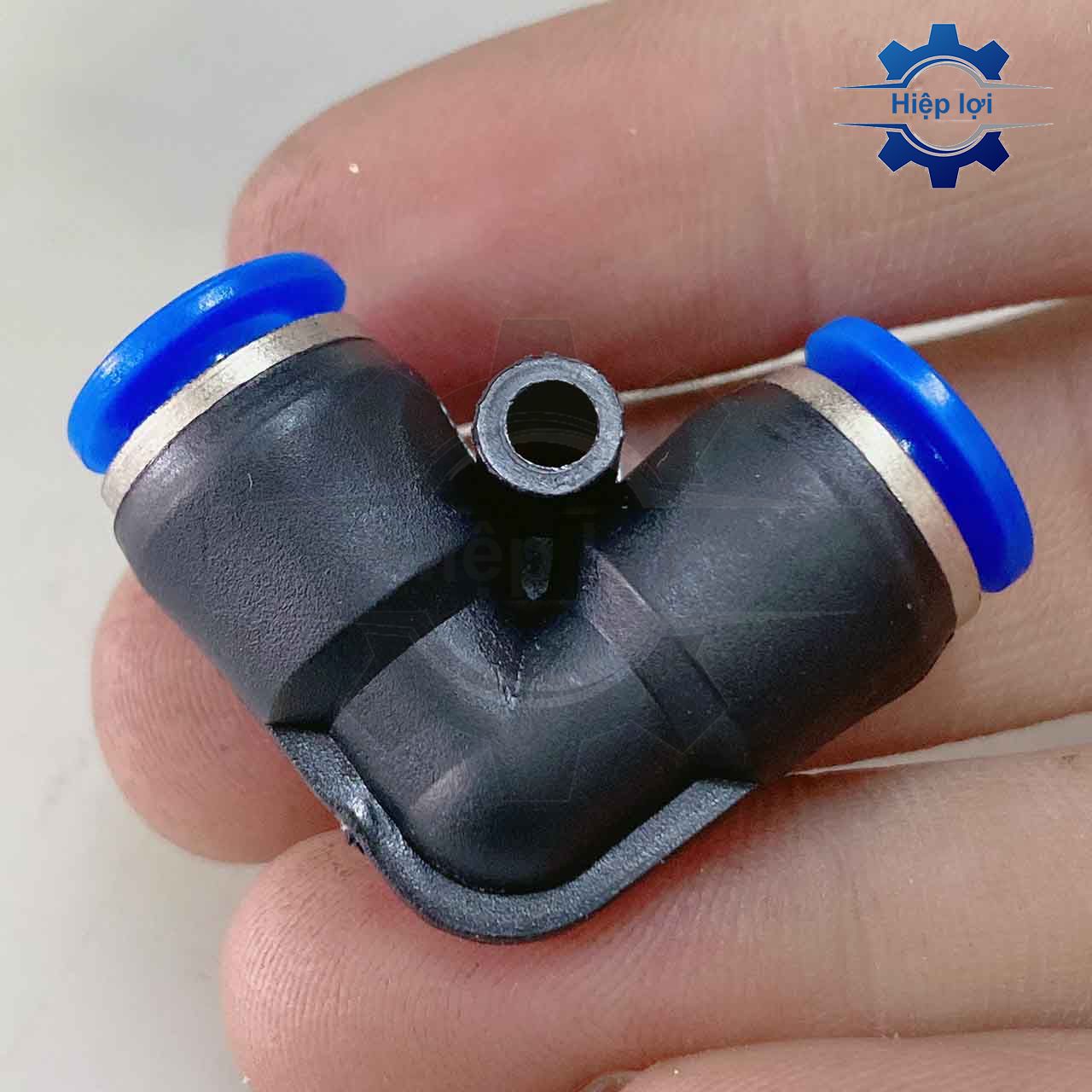 Co nối 2 đầu ống khí nén PV - co nối hơi khí nén - góc nối nhanh khí nén PV - cút nối nhanh phun sương