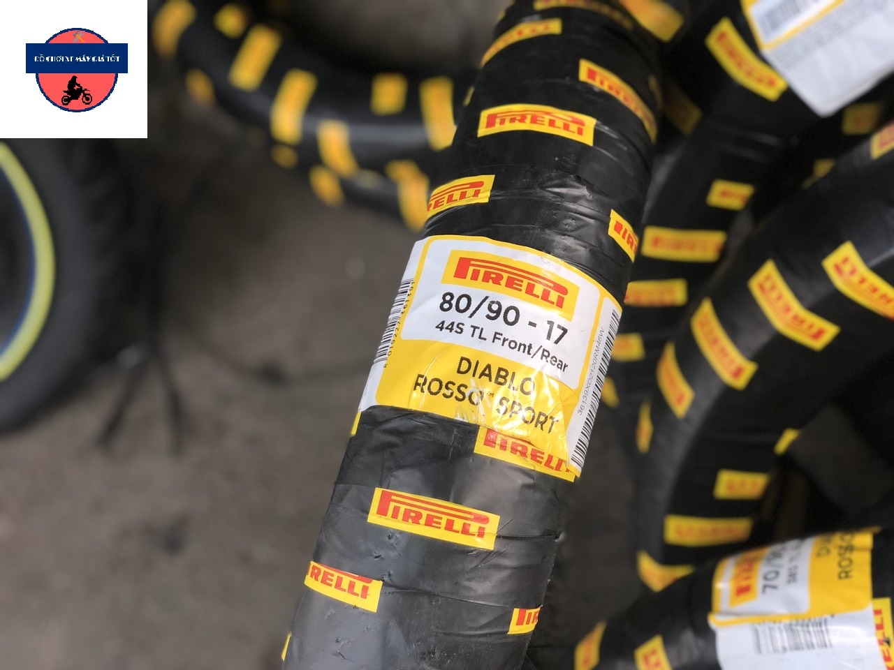 VỎ PIRELLI GAI DIABLO ROSSO SPORT SIZE 80/90-17