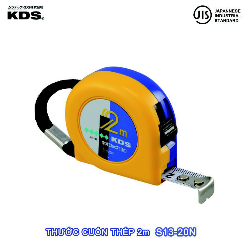 Thước cuộn 2m Nhật Bản KDS hệ Meter