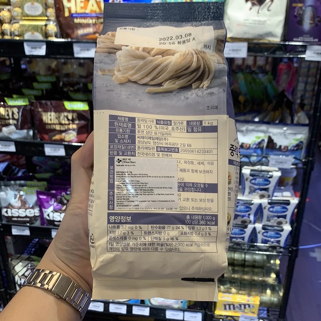 Bột mì Hàn Quốc beksul 2,5kg số 8-11-13