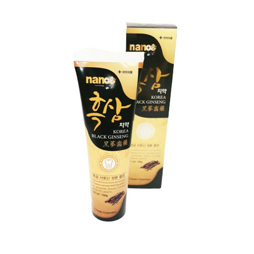 Kem đánh răng hắc sâm nano hàn quốc 150g