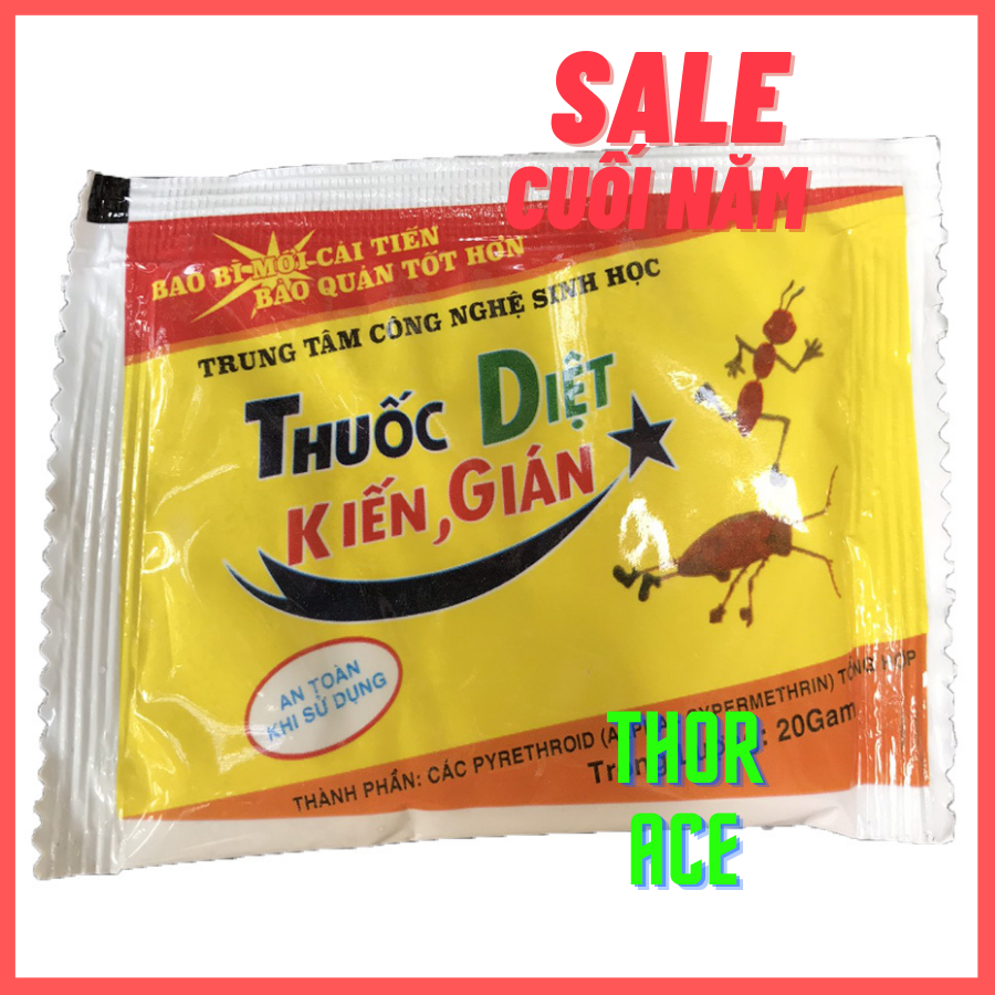 [Hoàn Tiền 10%] Thuốc diệt kiến sinh học diệt kiến gián tận gốc dạng bột rắc thuốc diệt kiến không mùi diệt kiến gián trong nhà