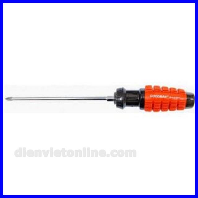 Tua vít bake 6mm 26cm / 31cm cán gai cao cấp Goodman - Điện Việt