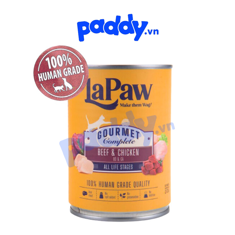 Pate LaPaw Cho Mèo Mọi Lứa Tuổi 375g