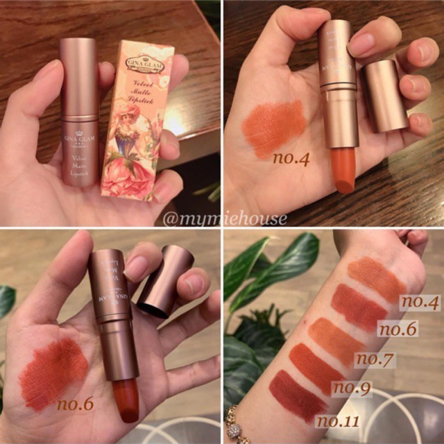 [SON MÀU HIẾM] SON LÌ GINA GLAM TÔNG TÂY LẠ, CHẤT MỀM MỊN