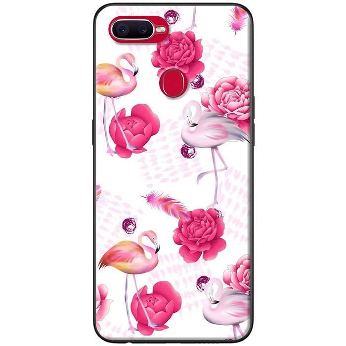 Ốp lưng oppo f9 hạc hồng
