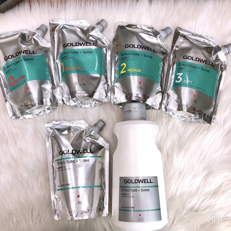 Kem Uốn duỗi ép tóc GOLDWELL Dành Cho Tóc số 0 Siêu Khỏe 400ml 1 túi