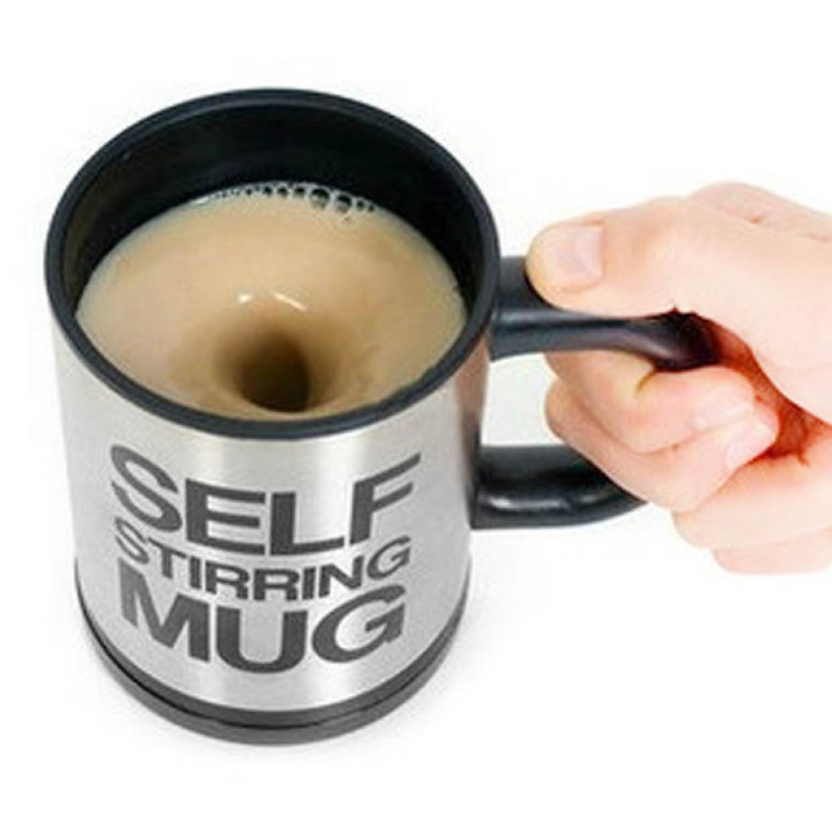 Cup automatic coffee don't need stirring high-grade, stainless steel cup coffee, coffee self stirring mug