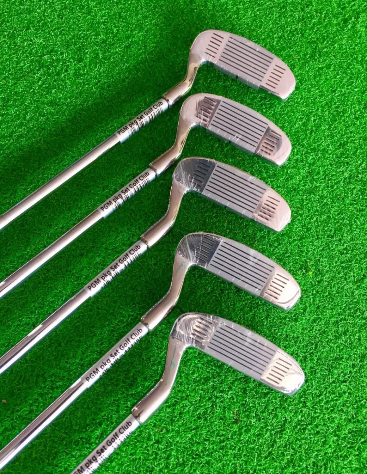 Gập tập golf - gậy chiper 2 mặt PGM