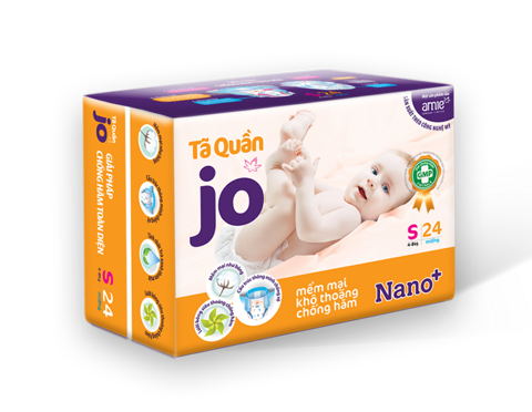 Bỉm Jo quần (sz  S24 từ 4-8 kg 24 miếng )