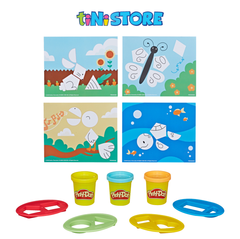 Bộ đồ chơi đất nặn hình học cơ bản Play-Doh E3705