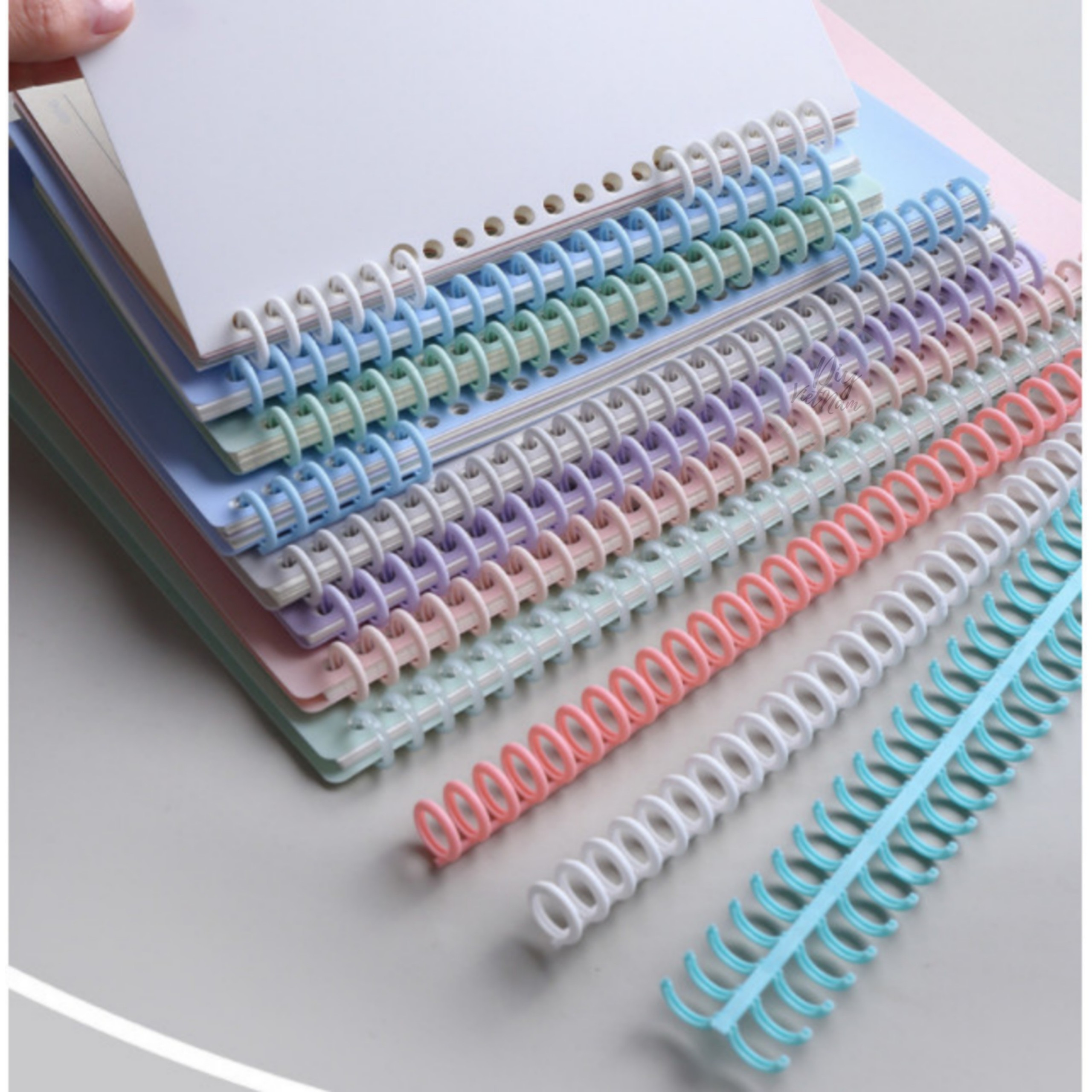 BÌA PHÂN MÀU SỔ CÒNG A5(20)/B5(26)/A4(30)