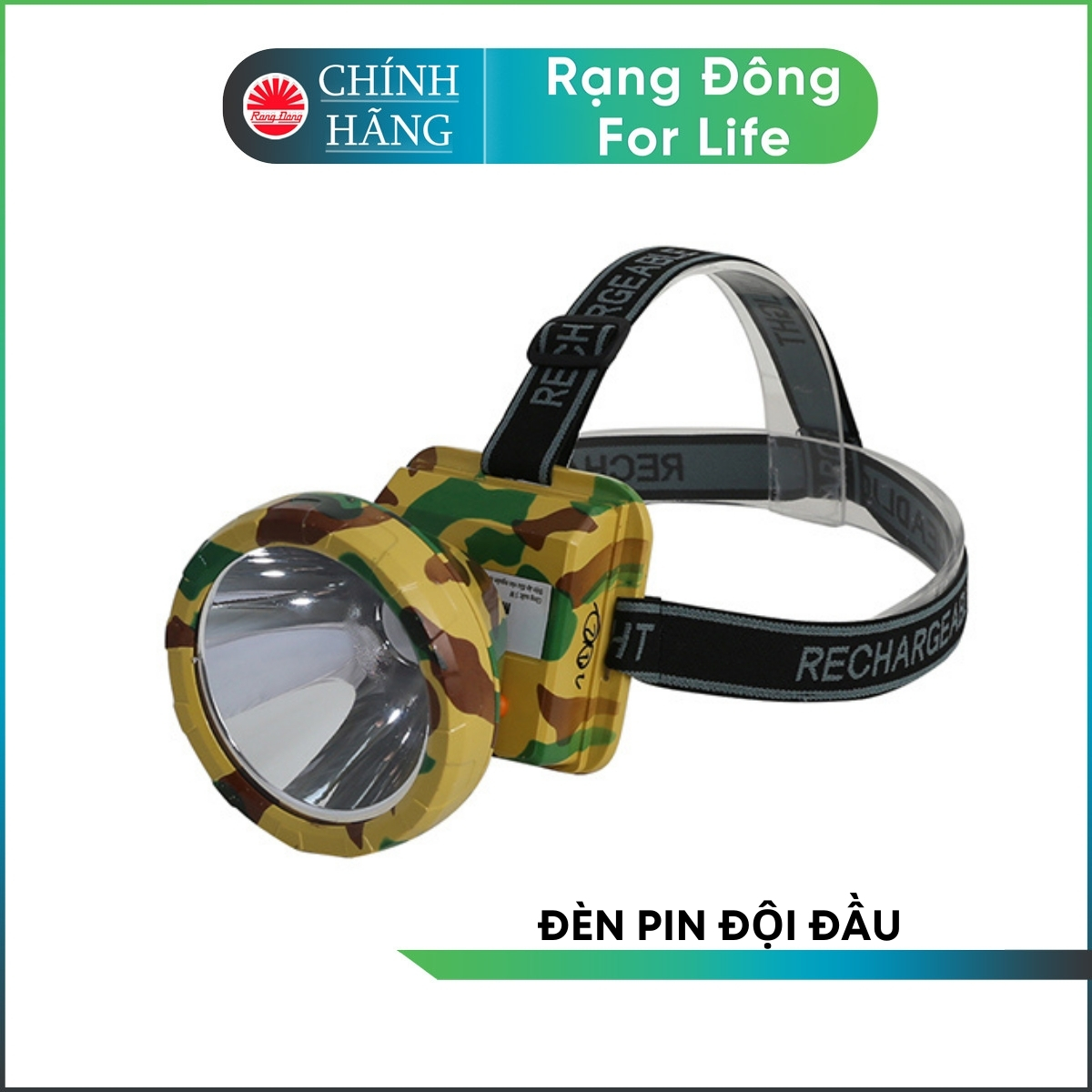 Đèn pin đội đầu LED chính hãng Rạng Đông