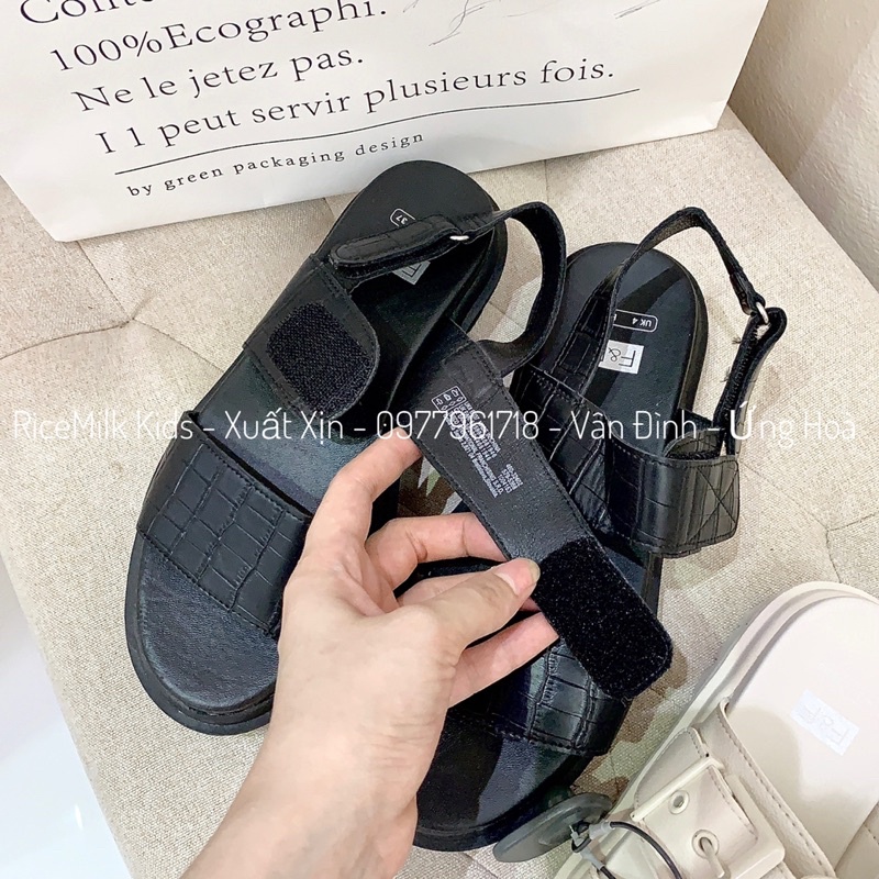 Sandal đế bằng F&F xuất dư xịn 3 màu