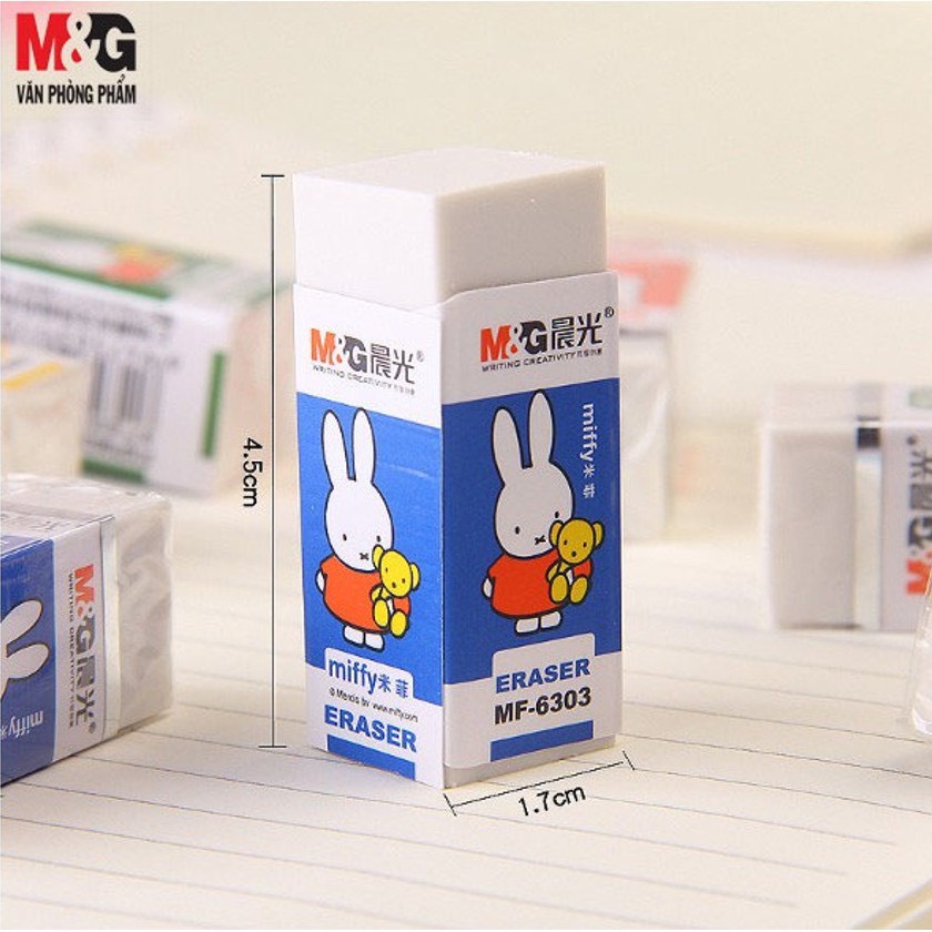 Gôm Tẩy Trắng Thỏ Miffy MF6303 - M&G (1 cục)