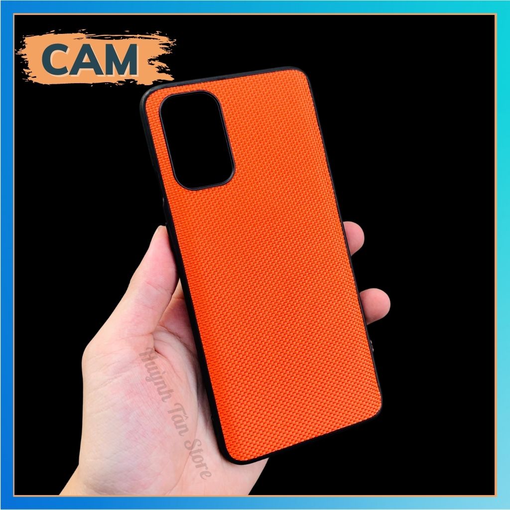 Ốp lưng oneplus 9r vân VẢI NYLON nhiều màu chống bám vân tay bảo vệ camera phụ kiện điện thoại huỳnh tân store