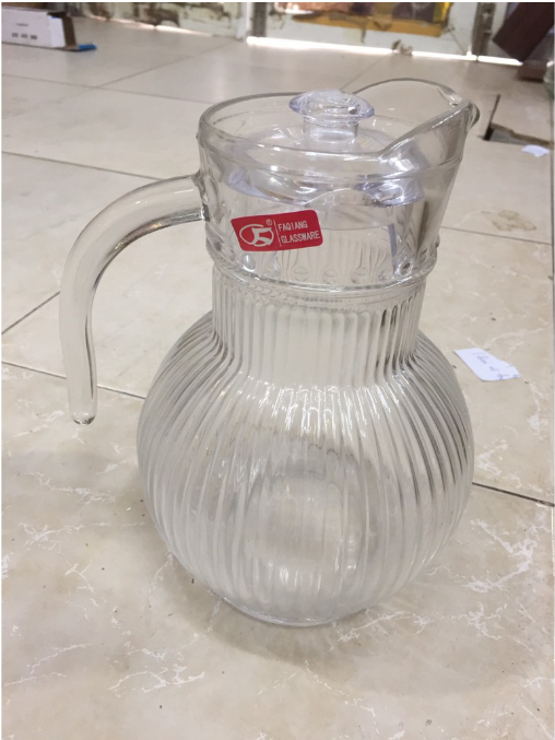 CA THỦY TINH 1.5 LÍT- BÌNH THỦY TINH 1.5L DÁNG VẨY CÁ