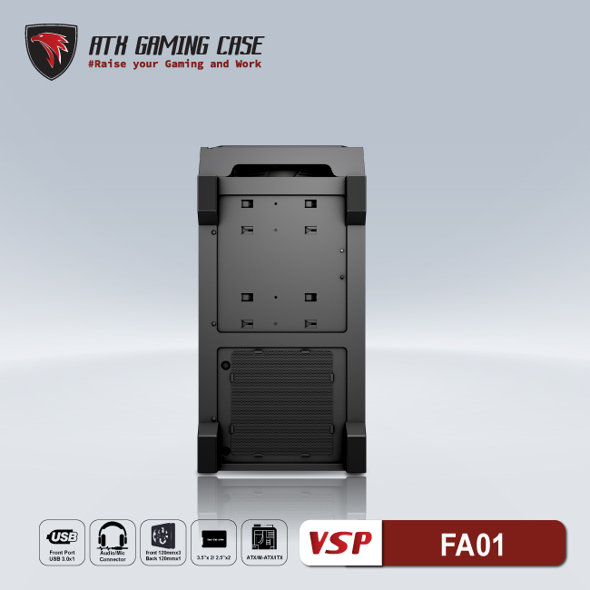 Vỏ Case Máy Tính VSP Gaming FA01 - Hàng Chính Hãng