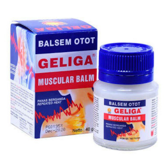 [HCM]Dầu Nóng Cù Là Lửa Geliga 40g