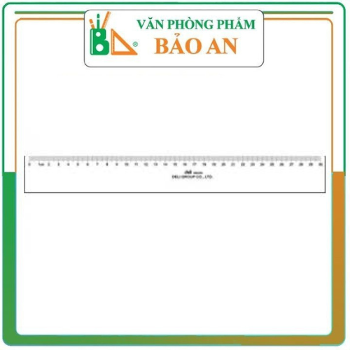 ( Combo 2 ) Thước Nhựa Cứng TQ 30cm ,Sử dụng nhiều trong học tập, thiết kế hình học kỹ thuật