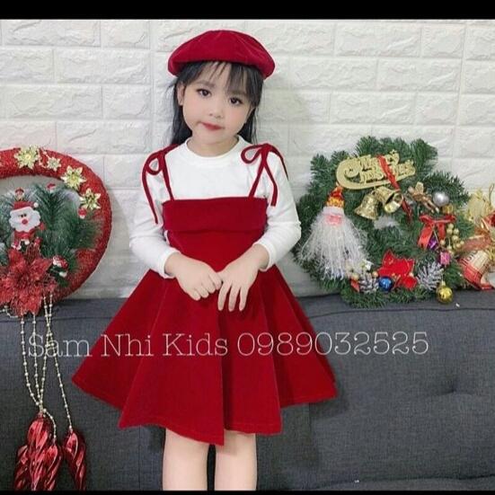 Set váy bé dài tay ( không kèm nón)
