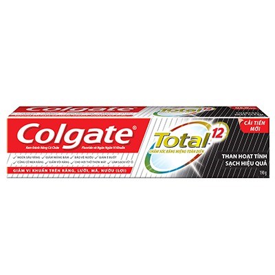 Kem Đánh Răng Colgate Total Than Hoạt Tính 190gr