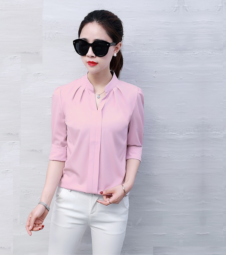 Áo sơ mi nữ công sở thiết kế tinh tế S08