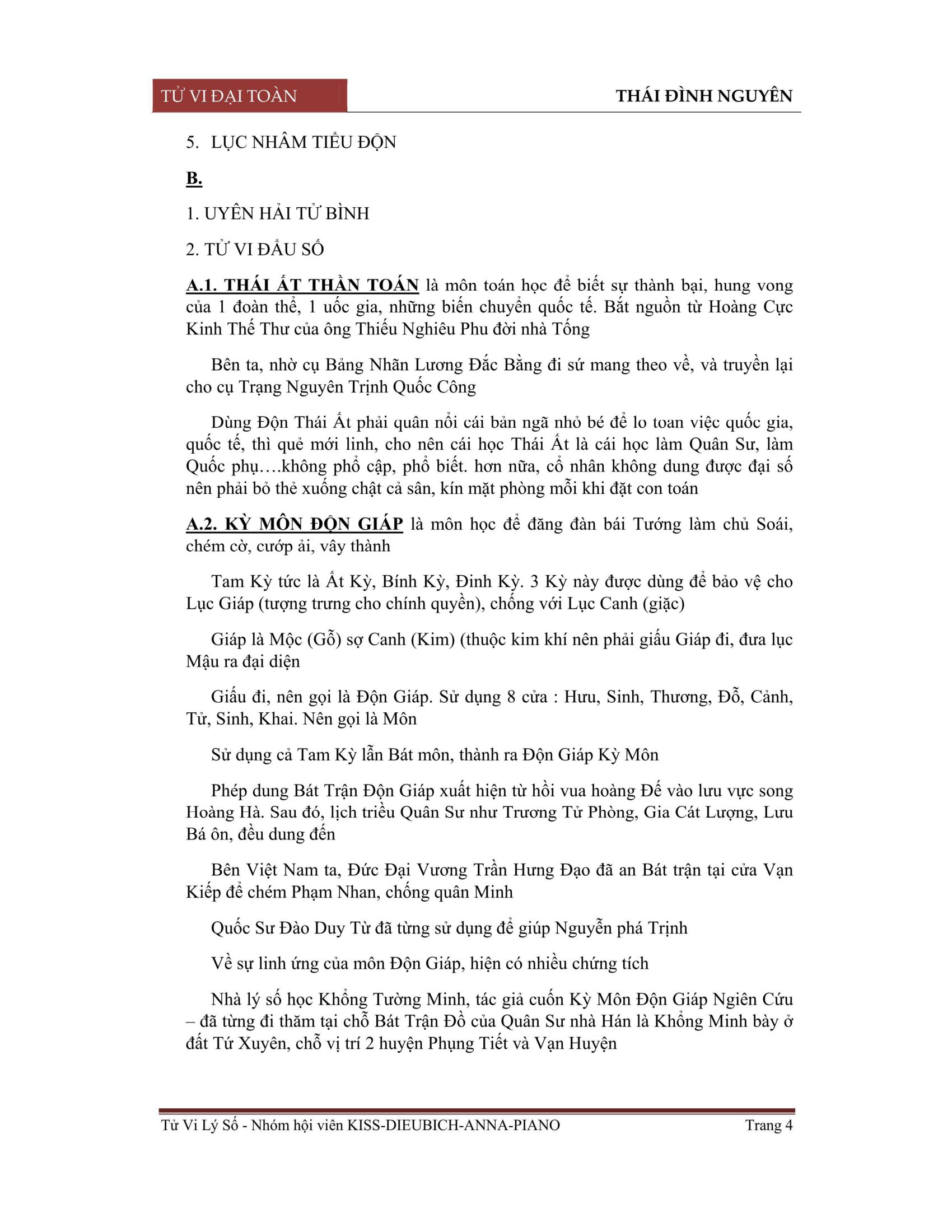 Sách Tử Vi Đại Toàn
