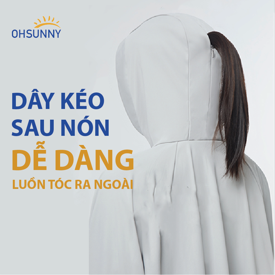 Áo chống nắng nữ OHSUNNY Batwing UPF50+++