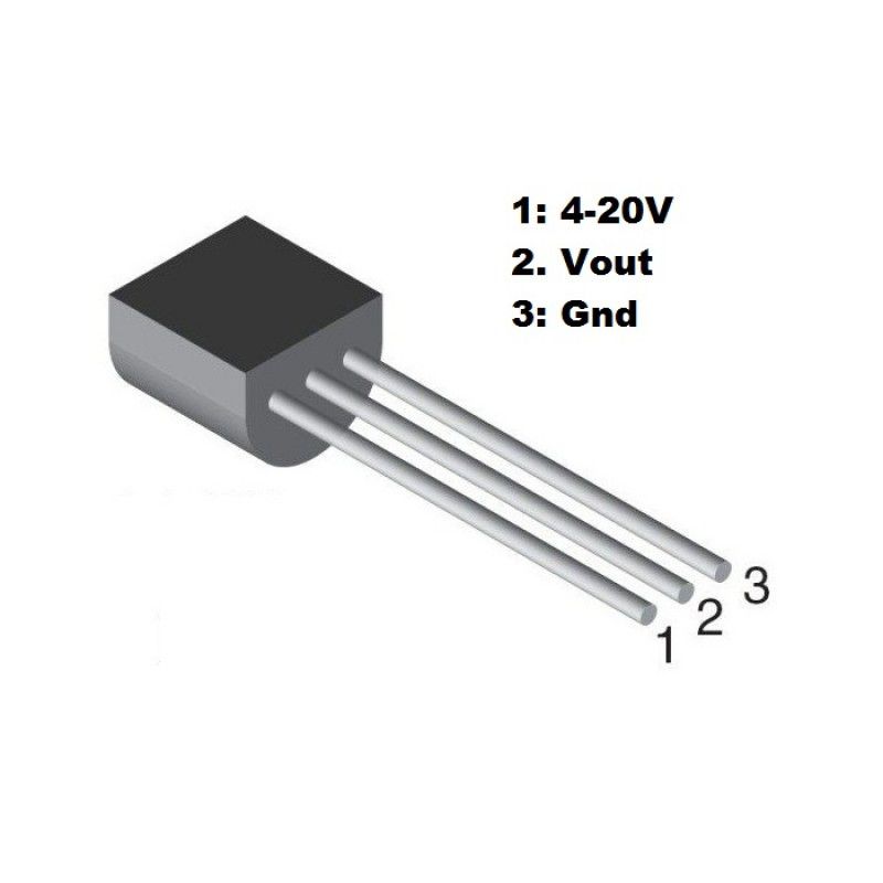 IC cảm biến nhiệt độ LM35 (loại tốt)