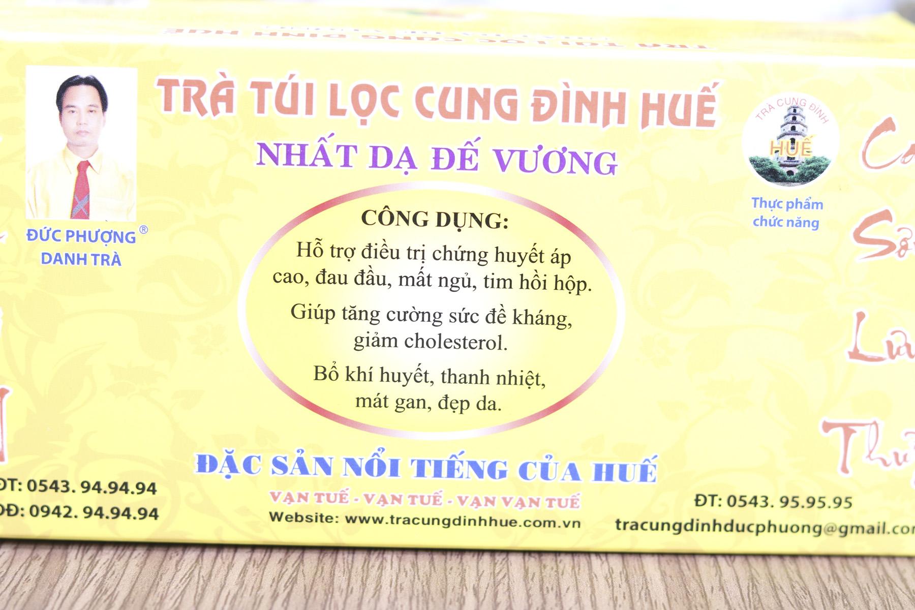 Trà túi lọc cung đình Huế Đức Phượng