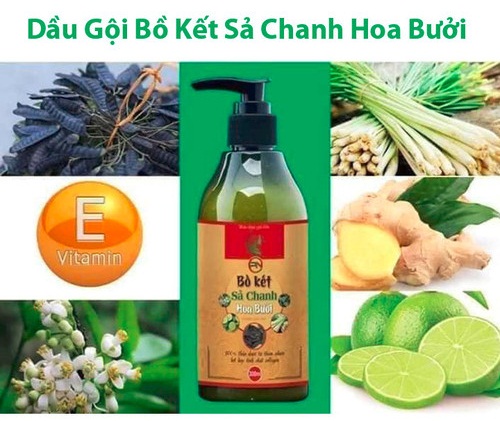 dầu gội chanh sả