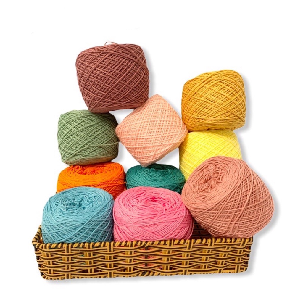Sợi Cotton Việt Nam Cuộn 100gr (Mã 51-98)