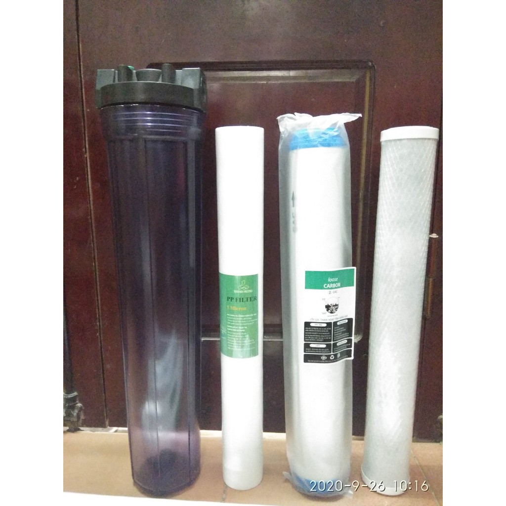 Lõi lọc thô PP 20 inch số 123