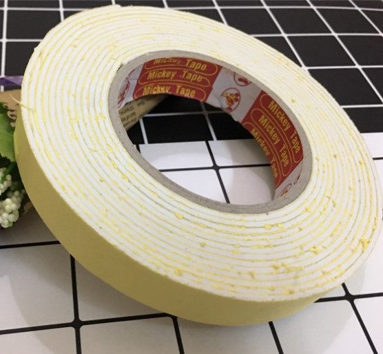 Băng dính xốp bản rộng 1.8cm dùng trong ngành may mặc