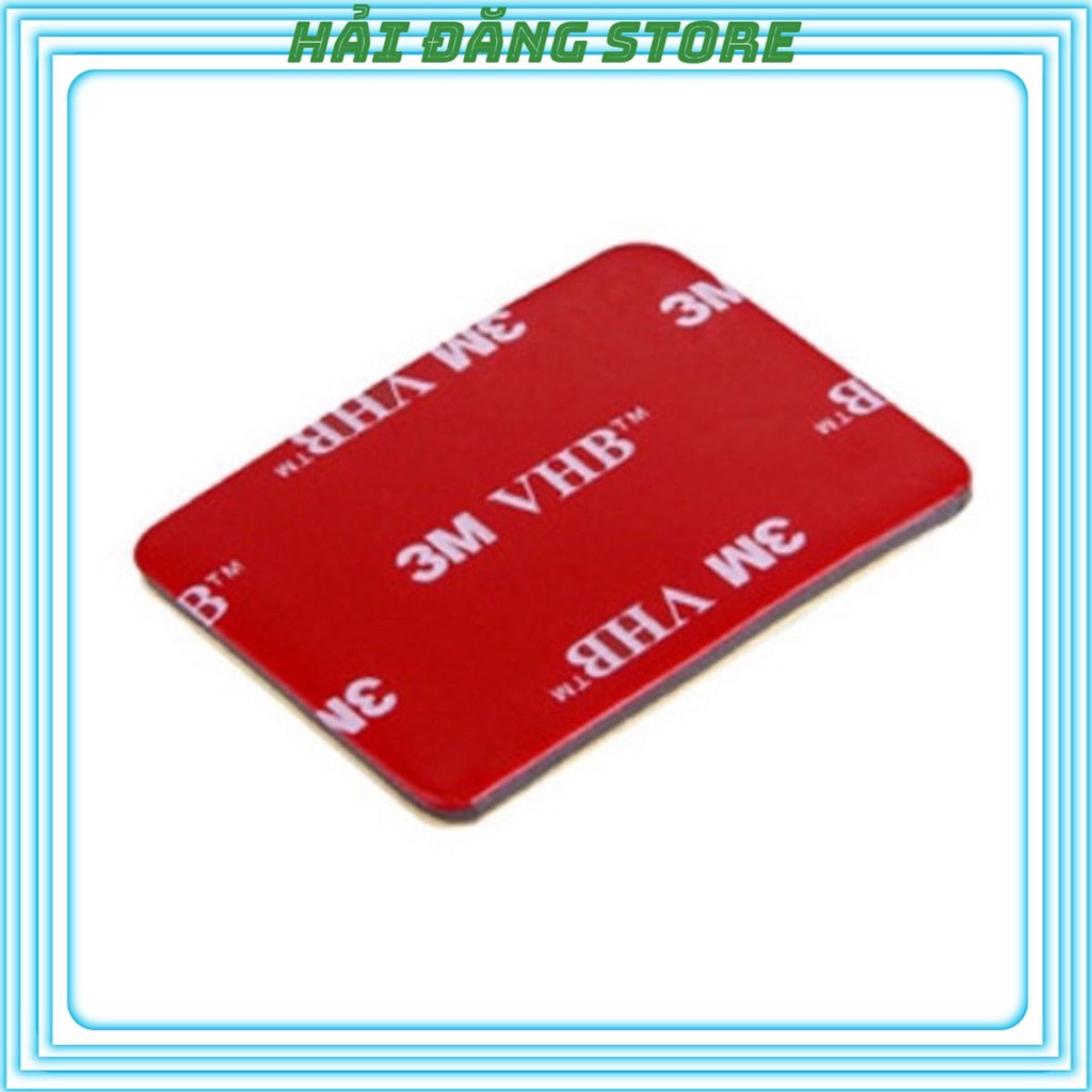 Miếng dán 3M 2 mặt, dán CAM hành trình, go Pro, vật dụng Decor...