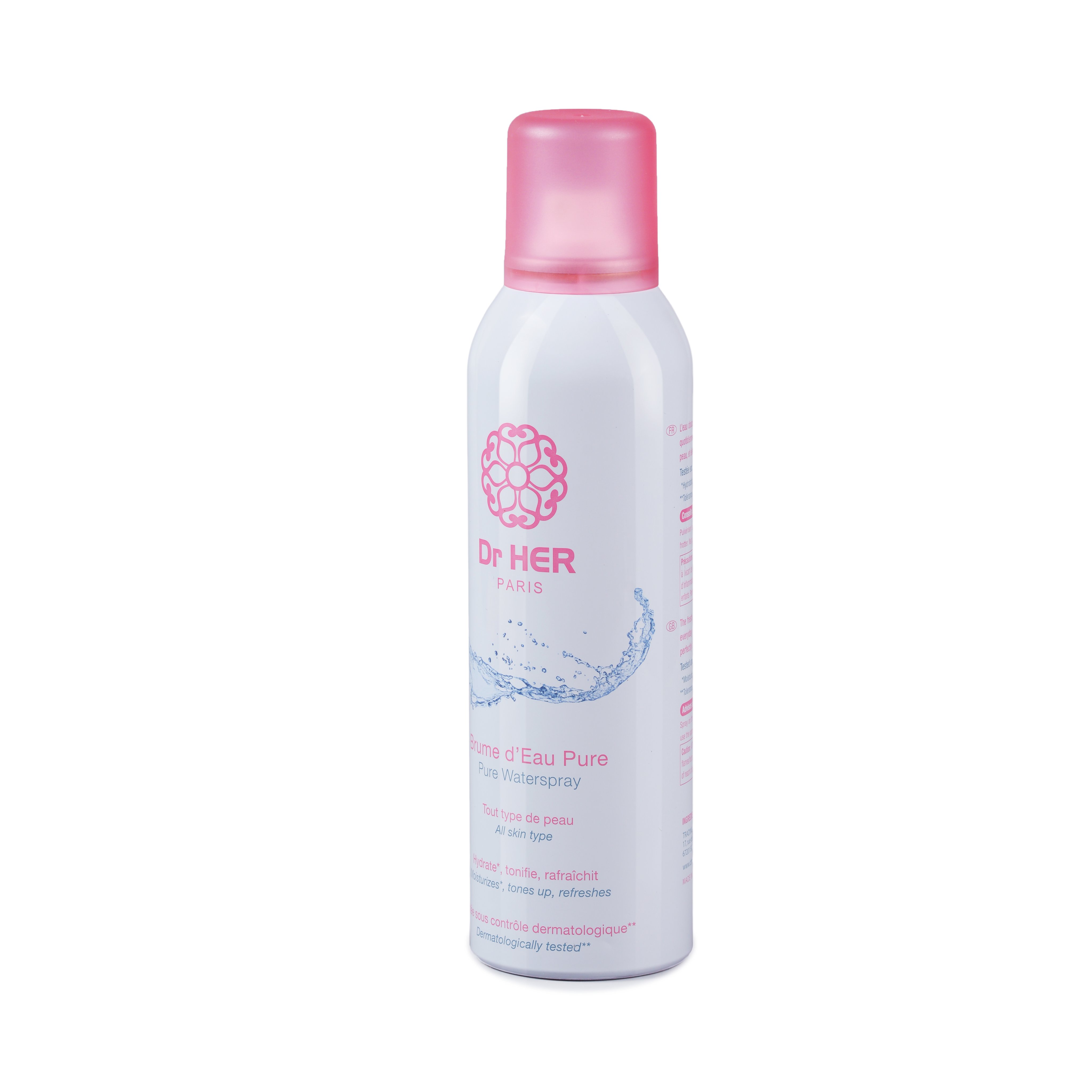 Xịt khoáng cấp ẩm, làm dịu da Dr HER Paris 150ML