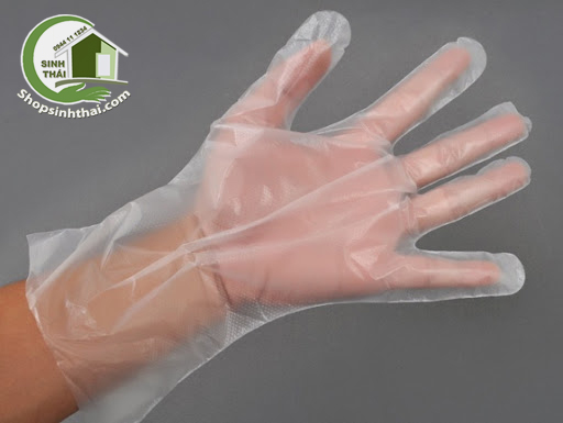 Túi 60 găng tay bọc nilon vệ sinh an toàn - tránh tiếp xúc với vi khuẩn