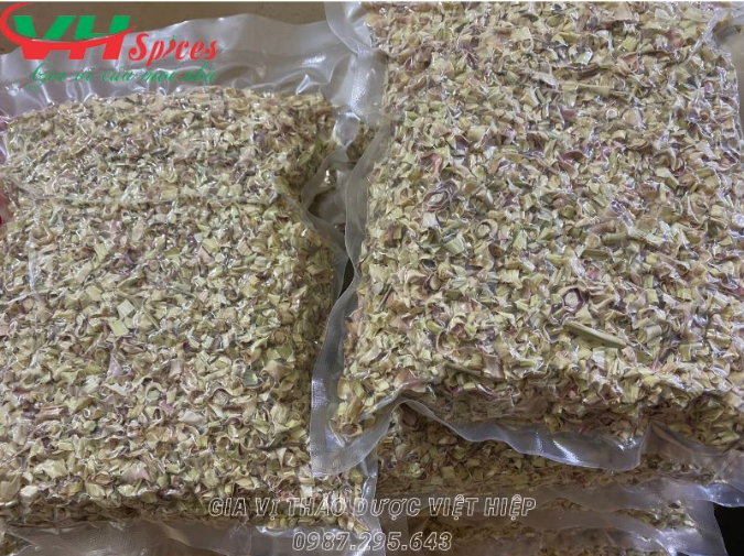 Sả Củ Sấy Khô(Dried Lemongrass Slices) Việt Hiệp