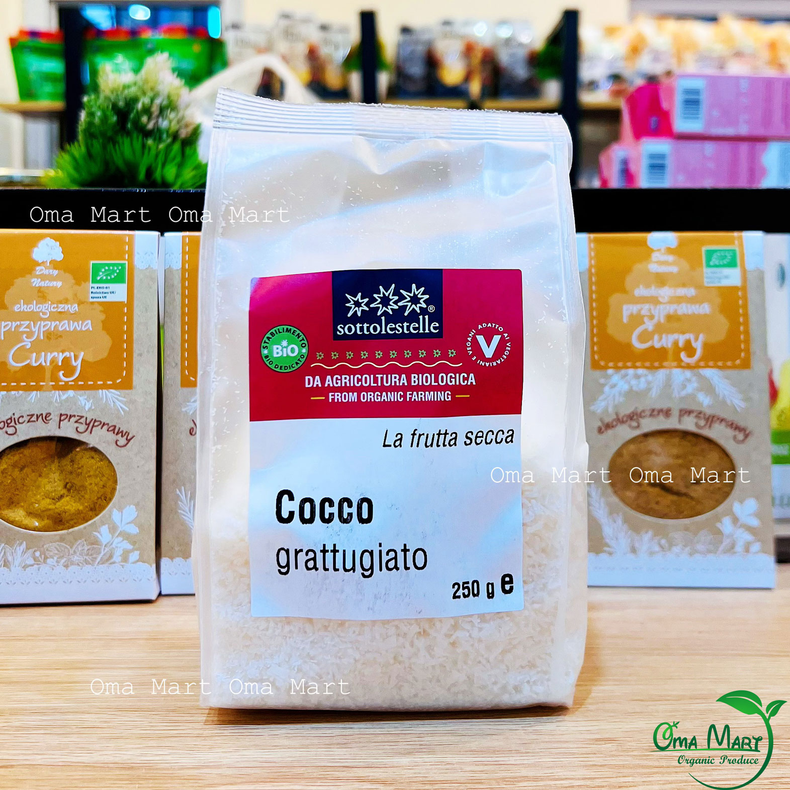 Sottolestelle organic coconut flake 250g