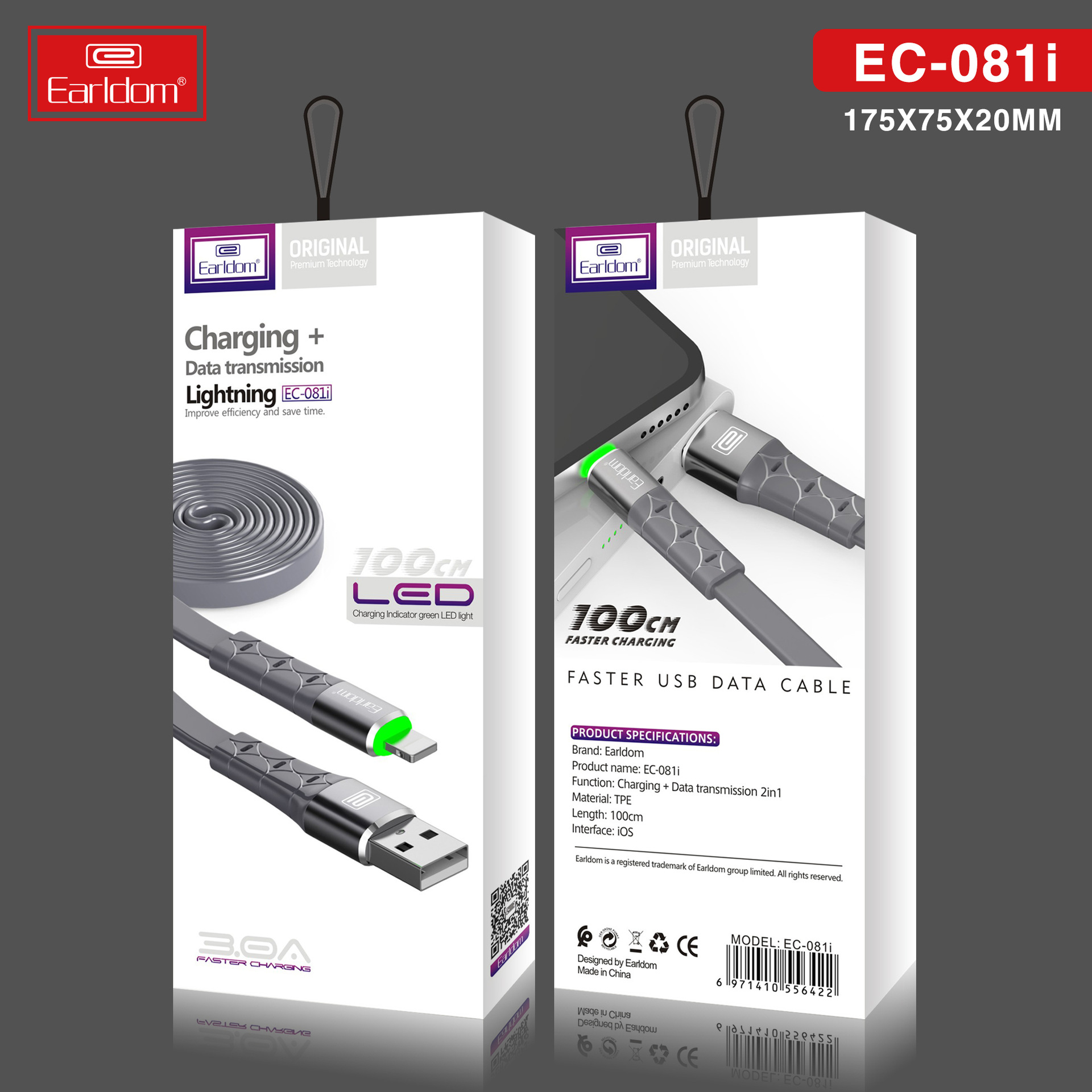 Dây Sạc Nhanh 3A Lightning/Micro USB/TypeC Fast Charge USB Data Cable for iphone Samsung Xiaomi Oppo LG Tablet Android Mobile Phone Cáp Sạc Nhanh