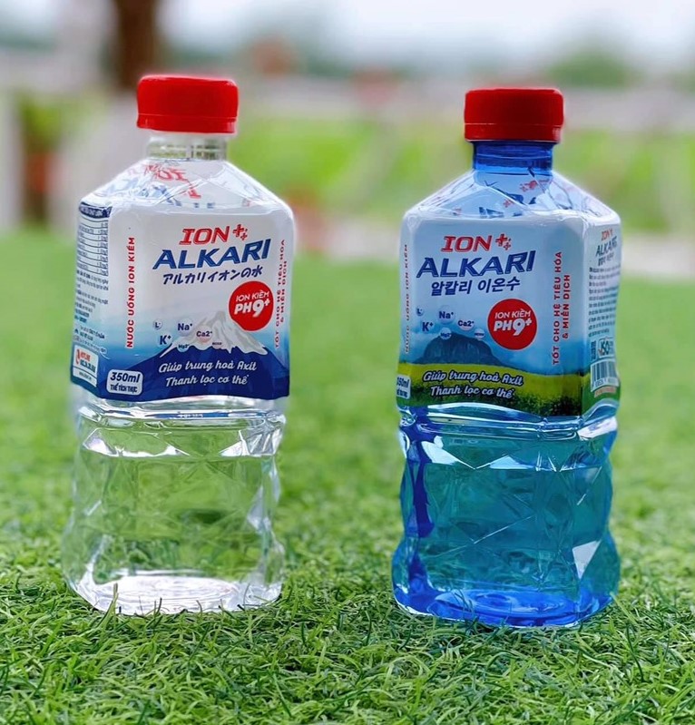 Nước iOn Kiềm pH9+ Alkari 500ml chai