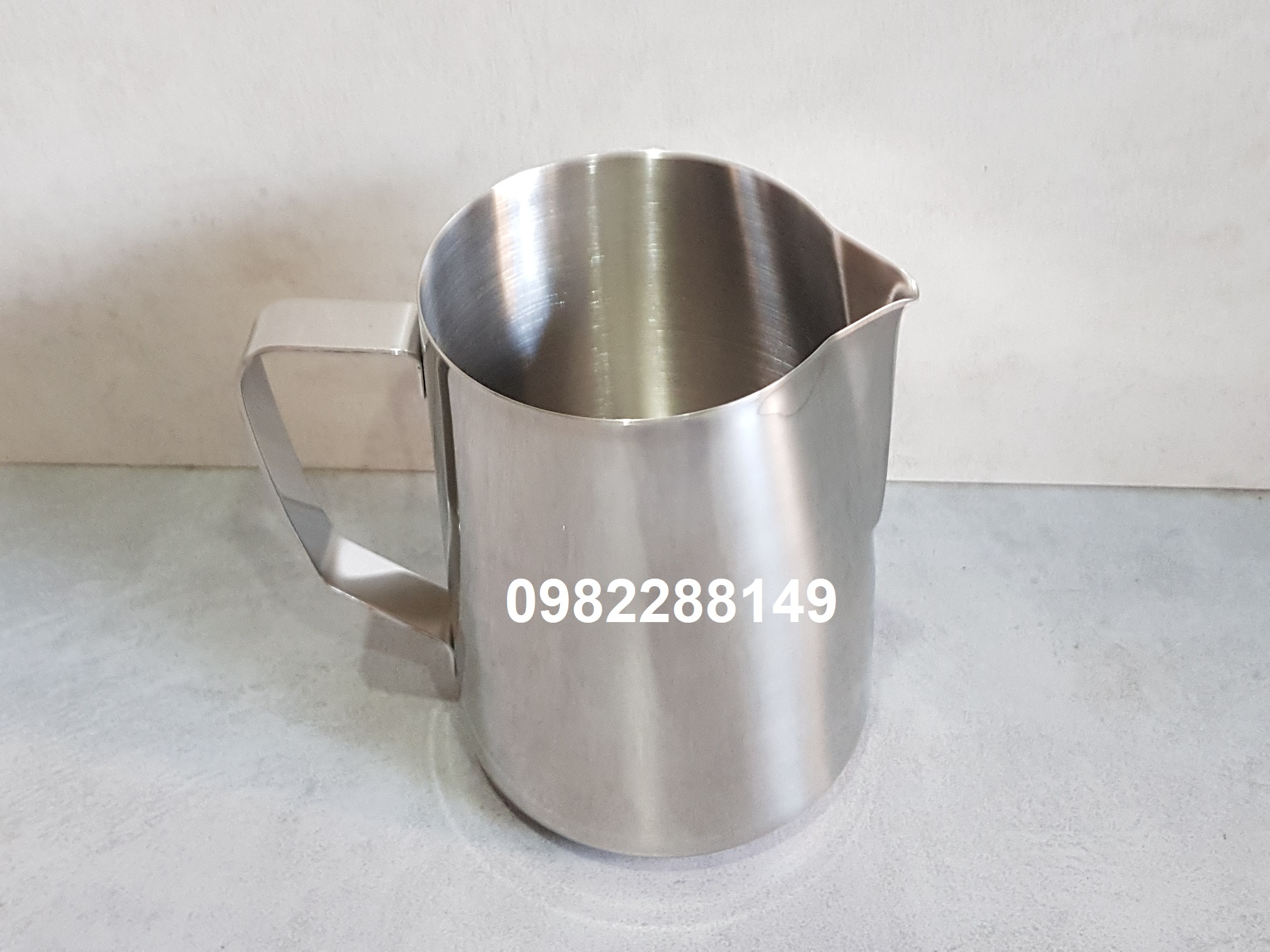 CA ĐÁNH SỮA INOX KHÔNG NẮP ĐỦ DUNG TÍCH