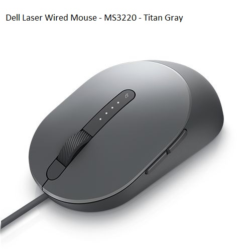 Chuột Dell Laser Wired Mouse MS3220 Black
