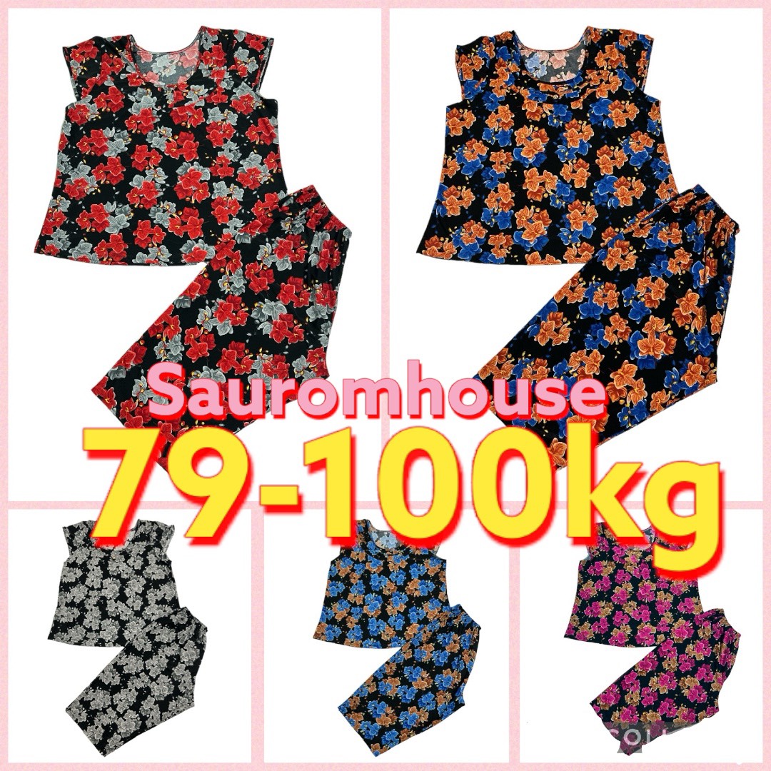 [BIGSIZE 7, 8: 75-100kg] Bộ trung niên thun lạnh quần lửng